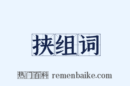 挟组词是什么意思的图片